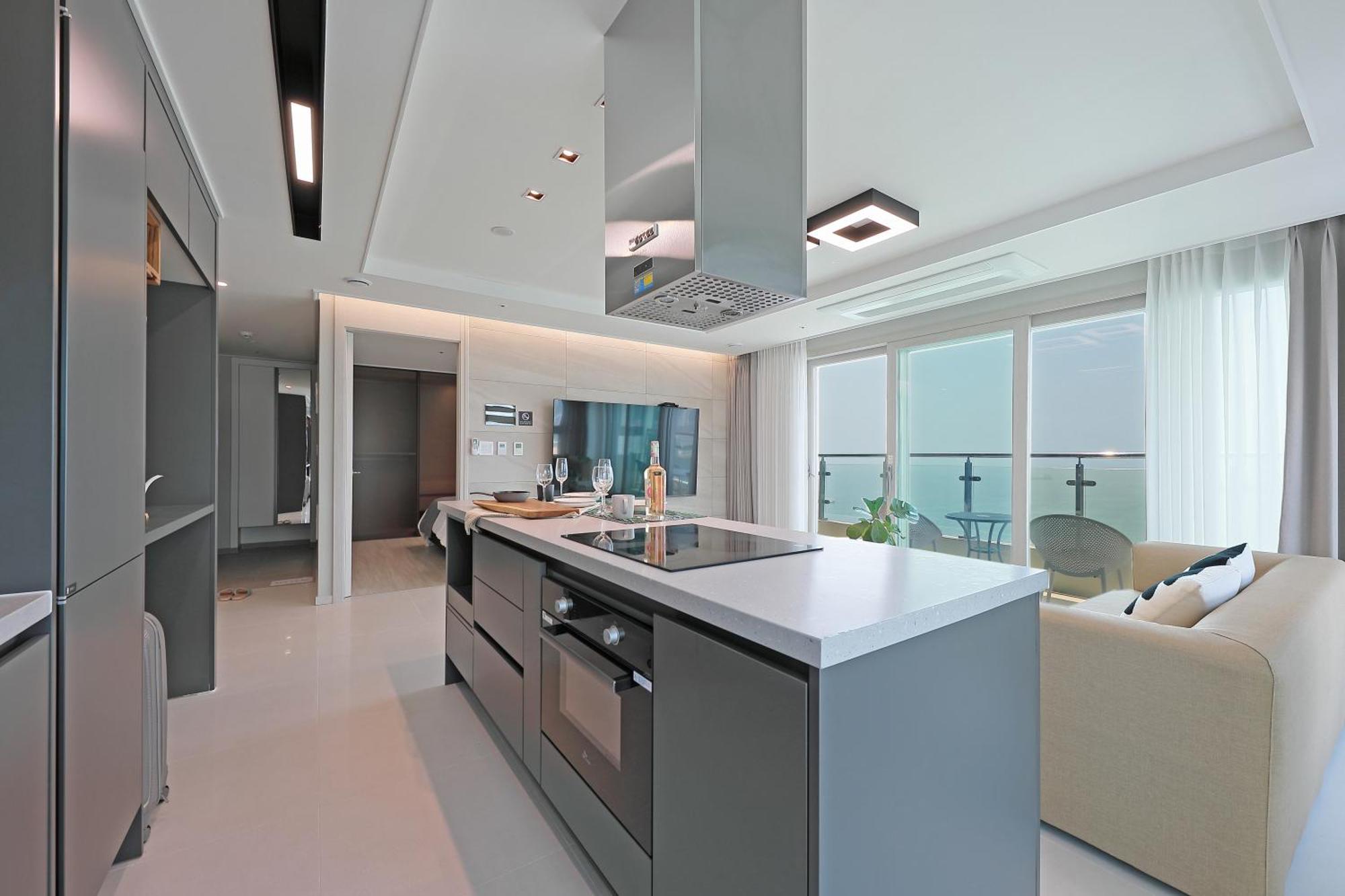 Апартаменты Elmomento Songdo Пусан Экстерьер фото