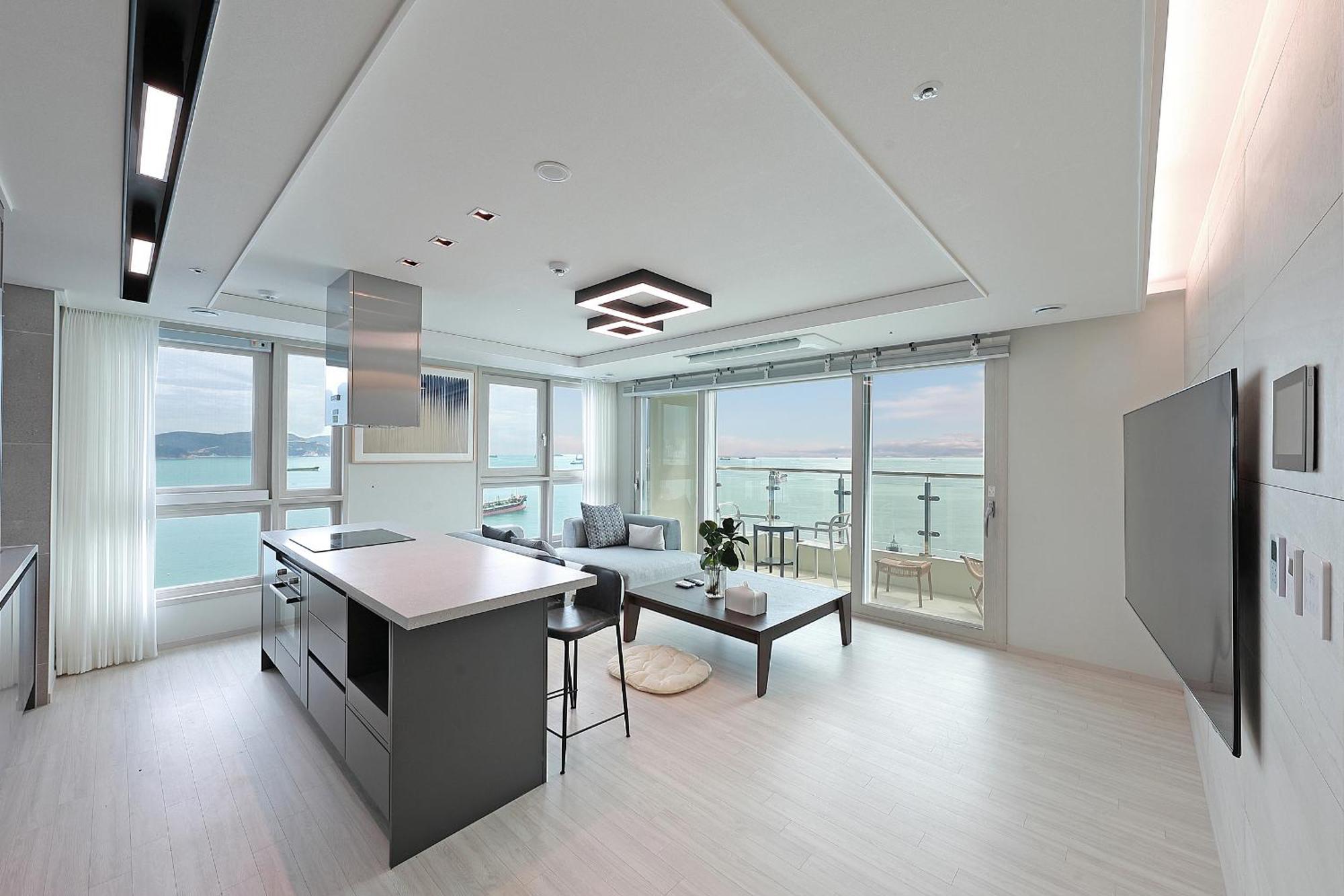Апартаменты Elmomento Songdo Пусан Экстерьер фото