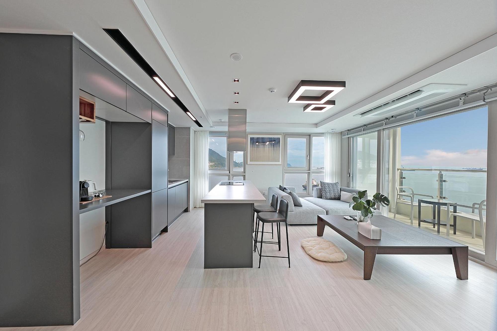 Апартаменты Elmomento Songdo Пусан Экстерьер фото