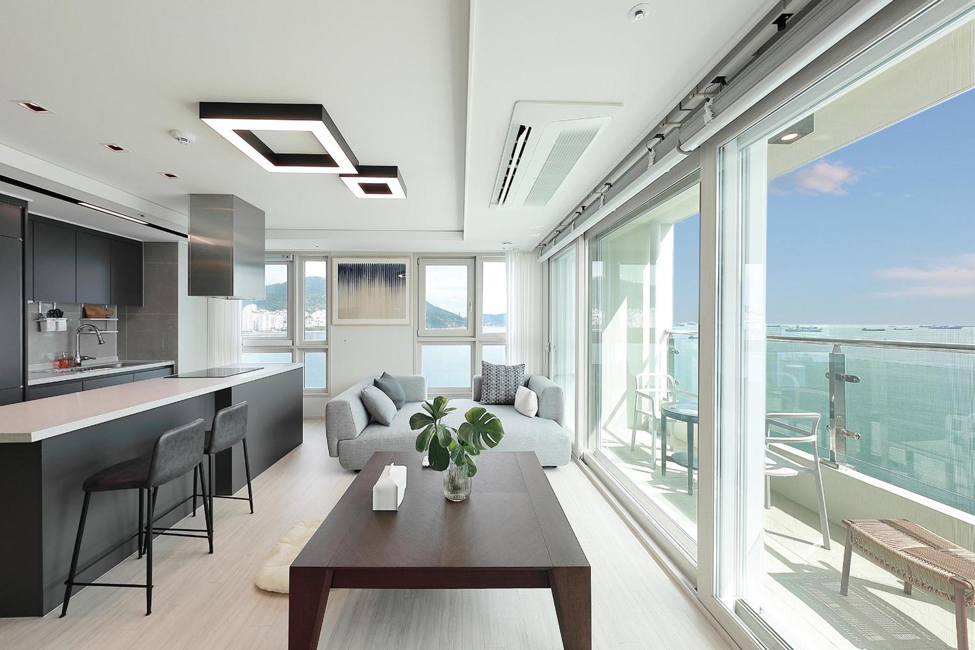 Апартаменты Elmomento Songdo Пусан Экстерьер фото